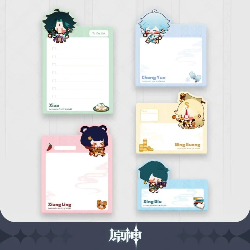 Genshin Impact - Chibi Character Sticky Notepad miHoYo