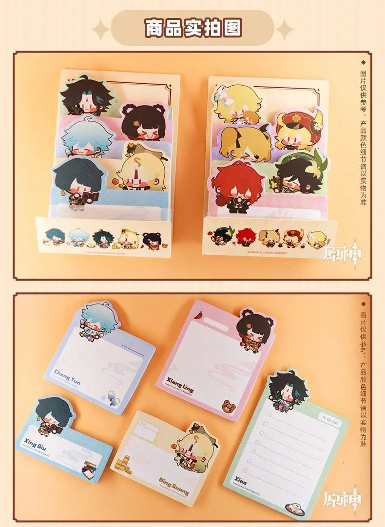 Genshin Impact - Chibi Character Sticky Notepad miHoYo