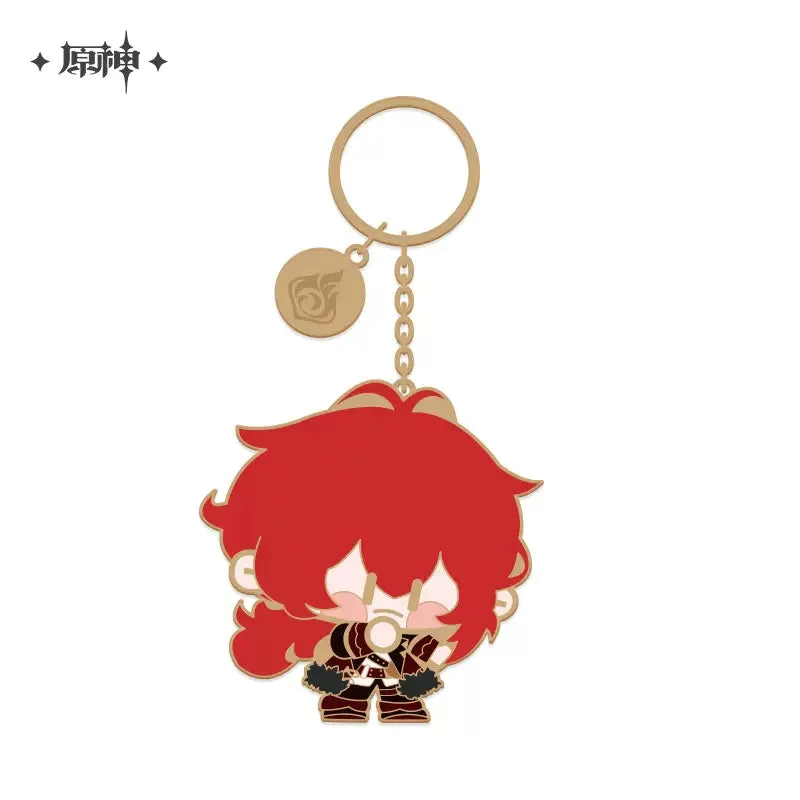 Genshin Impact - Cute Character Series Metal Pendant Keychain miHoYo