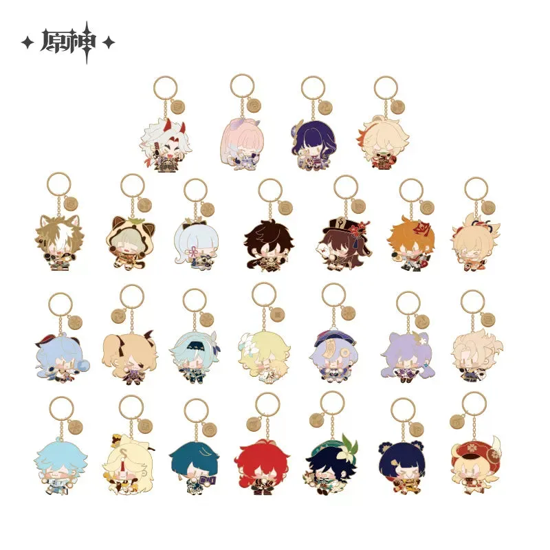 Genshin Impact - Cute Character Series Metal Pendant Keychain miHoYo