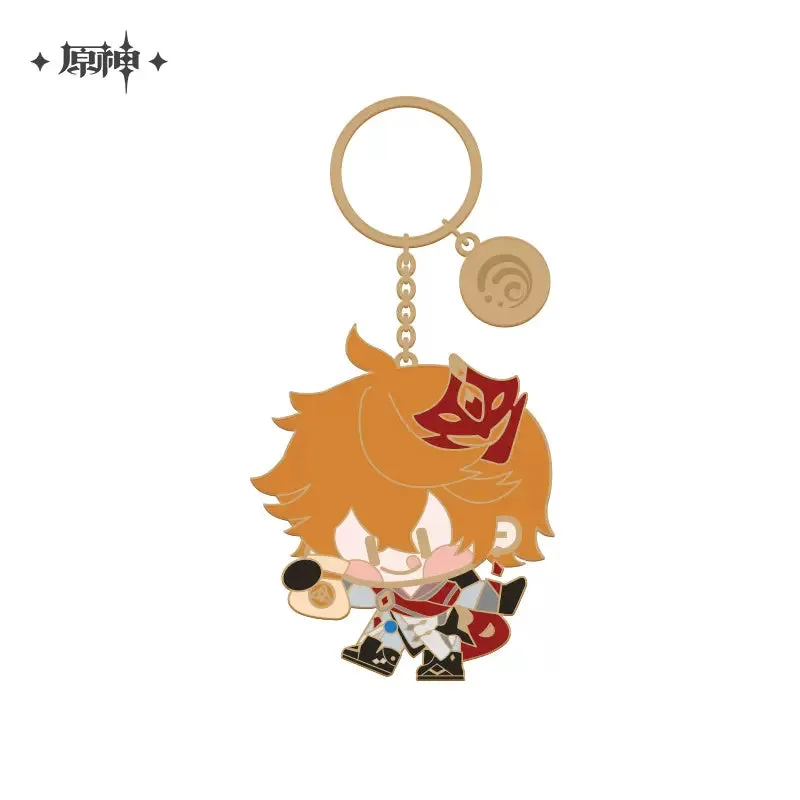 Genshin Impact - Cute Character Series Metal Pendant Keychain miHoYo