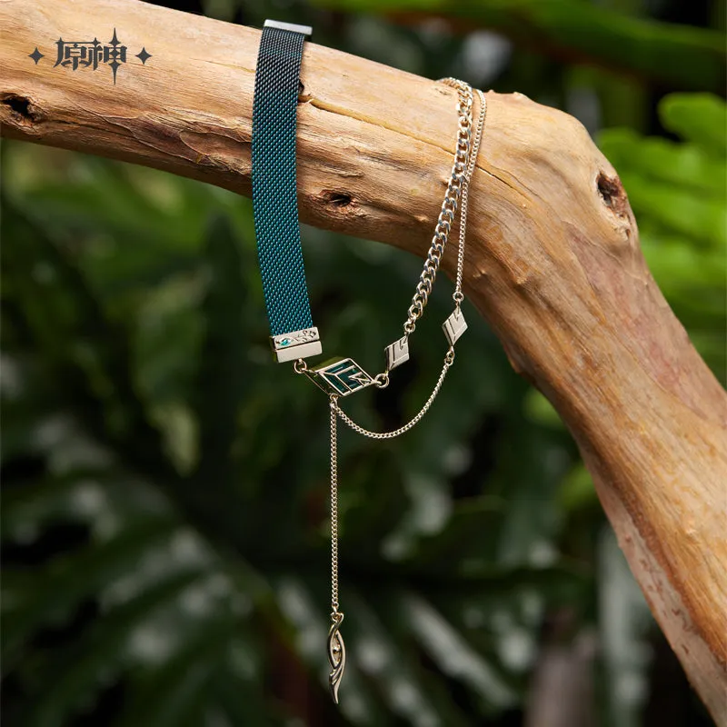 Genshin Impact - Forest And Sand Series Alhaitham Impression Necklace & Bracelet miHoYo