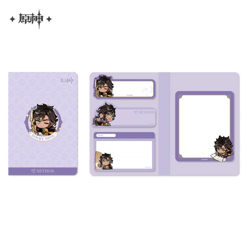 Genshin Impact - Sumeru Chibi Expression Character Memo Pad miHoYo