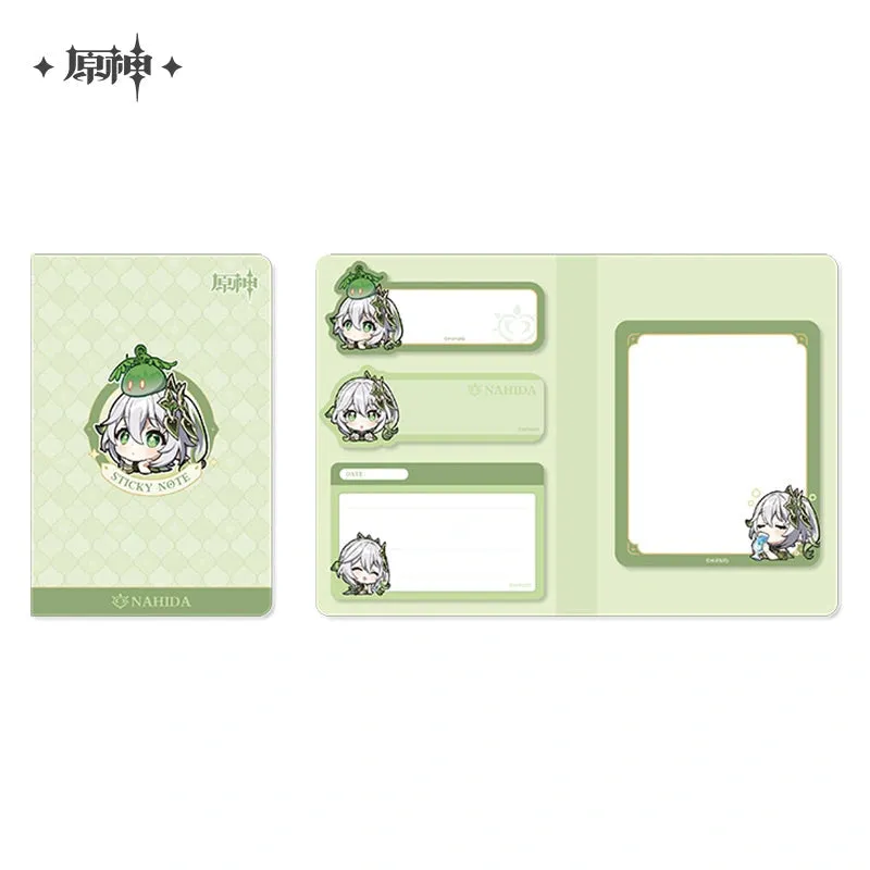Genshin Impact - Sumeru Chibi Expression Character Memo Pad miHoYo
