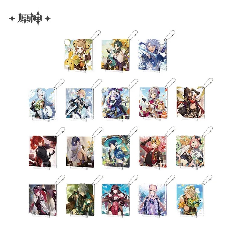 Genshin Impact - The Day of Destiny Birthday Series Acrylic Coaster miHoYo