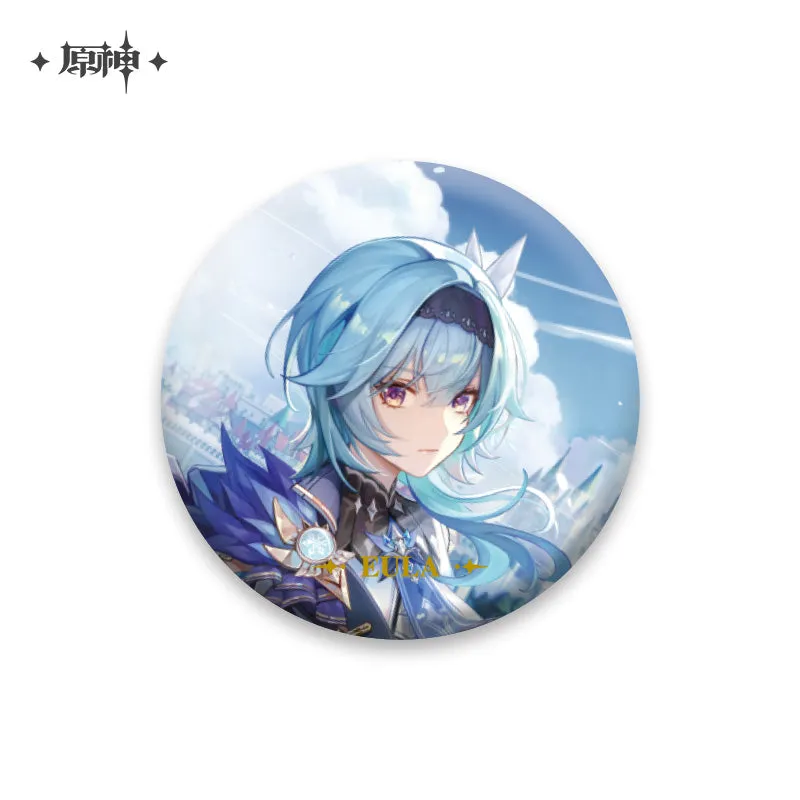 Genshin Impact - Theme Metal Badge miHoYo