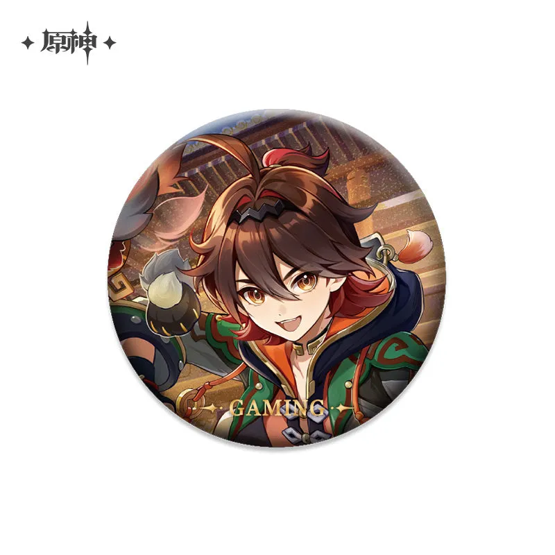 Genshin Impact - Theme Metal Badge miHoYo