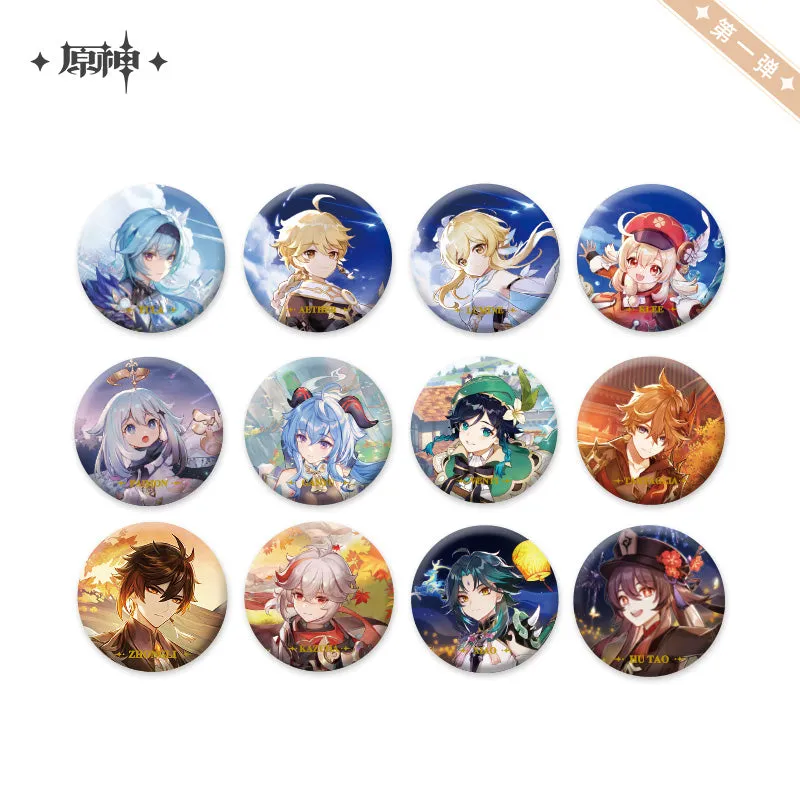 Genshin Impact - Theme Metal Badge miHoYo