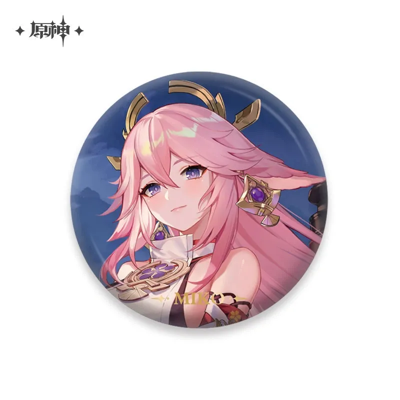 Genshin Impact - Theme Metal Badge miHoYo