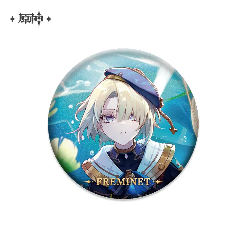 Genshin Impact - Theme Metal Badge miHoYo