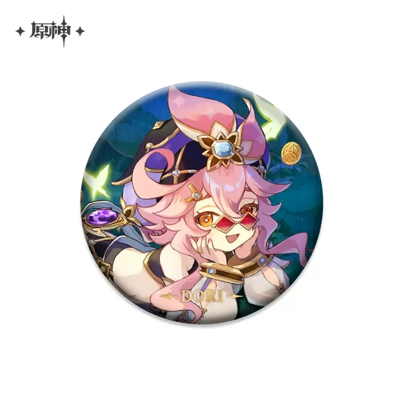 Genshin Impact - Theme Metal Badge miHoYo