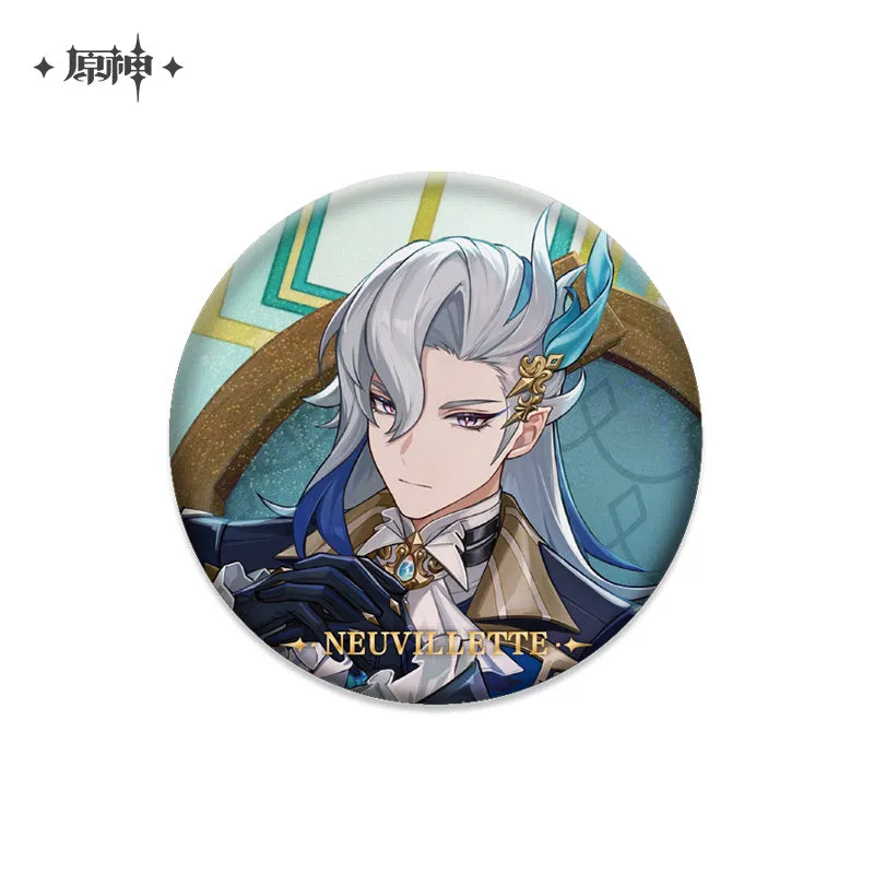 Genshin Impact - Theme Metal Badge miHoYo