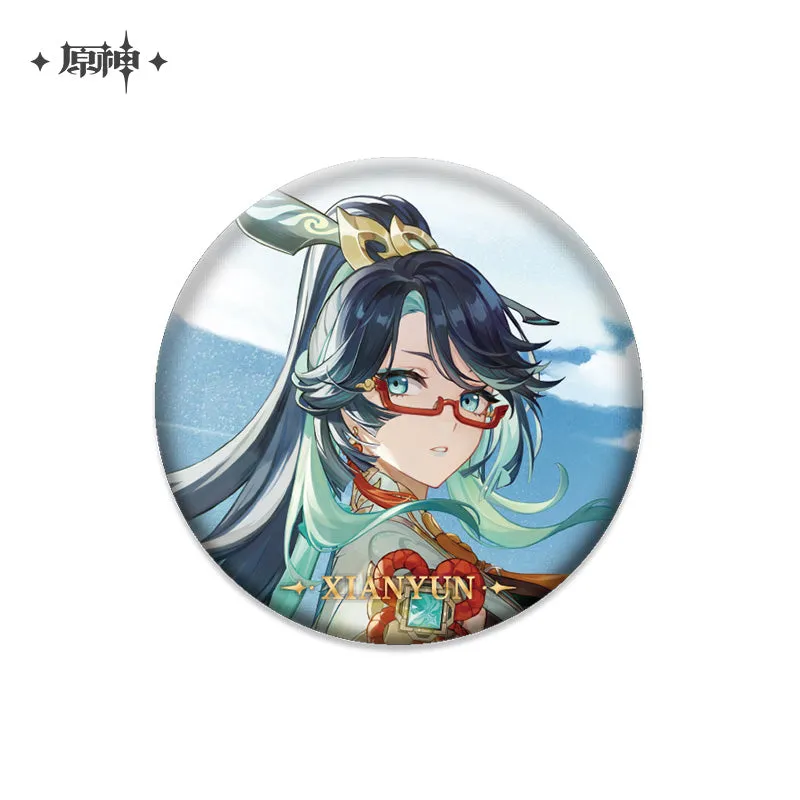 Genshin Impact - Theme Metal Badge miHoYo