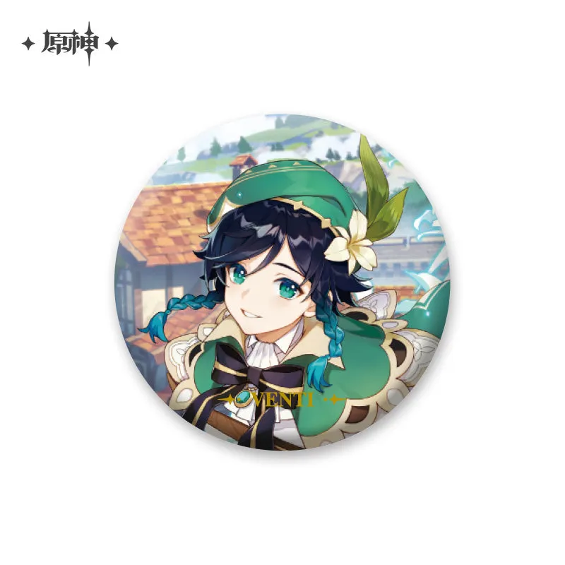Genshin Impact - Theme Metal Badge miHoYo
