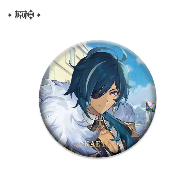 Genshin Impact - Theme Metal Badge miHoYo