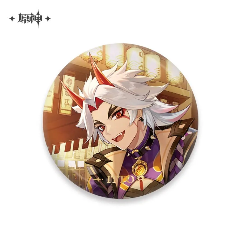 Genshin Impact - Theme Metal Badge miHoYo
