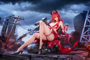 GODDESS OF VICTORY: NIKKE - Red Hood 1/4 Scale Figure Hobby Sakura