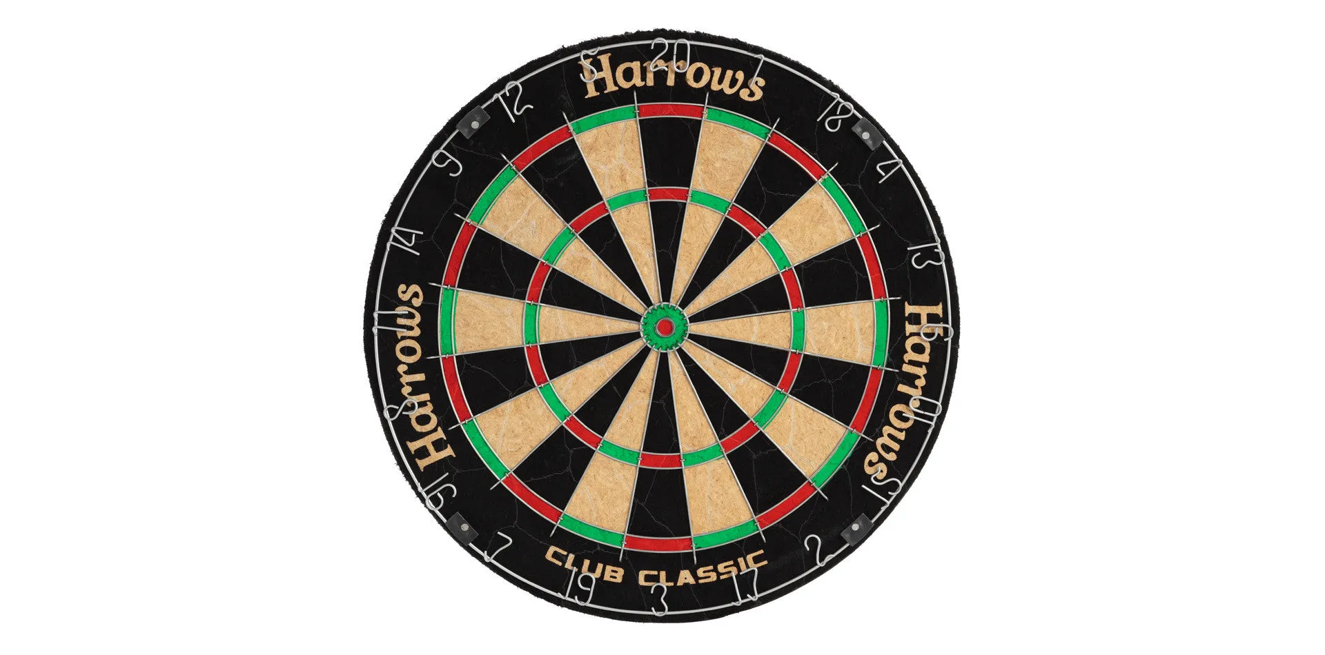 Harrows Club Classic Bristle Dartboard -