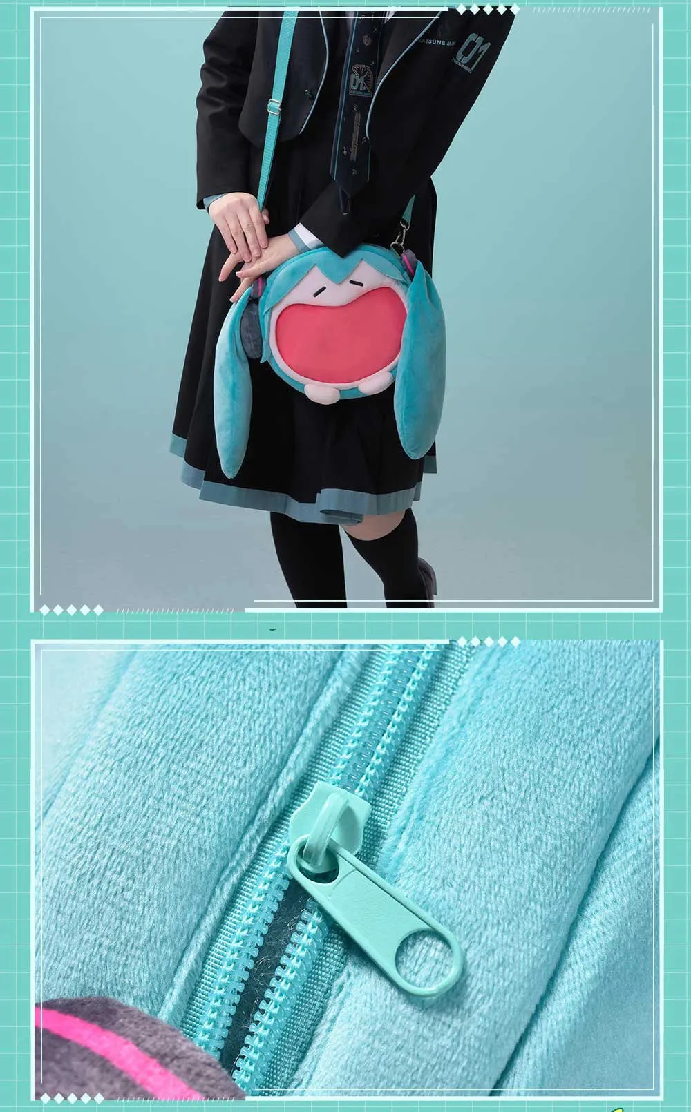 Hatsune Miku - Hatsune Miku 2023 UWA Series New Smile Itabag Moeyu