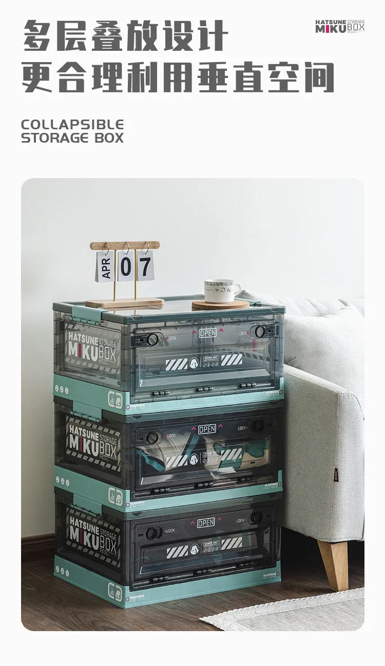 Hatsune Miku - Hatsune Miku Camping Supply Storage Box Moeyu