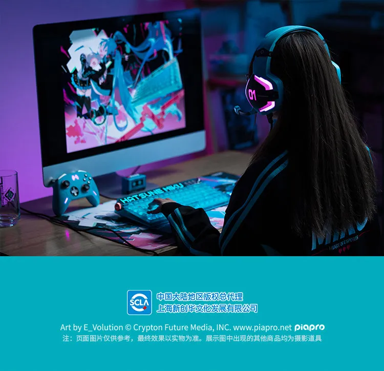 Hatsune Miku - Hatsune Miku Heart of Esports Series Headphones Moeyu