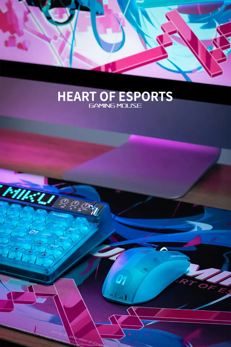 Hatsune Miku - Hatsune Miku Heart of Esports Series Mouse Moeyu