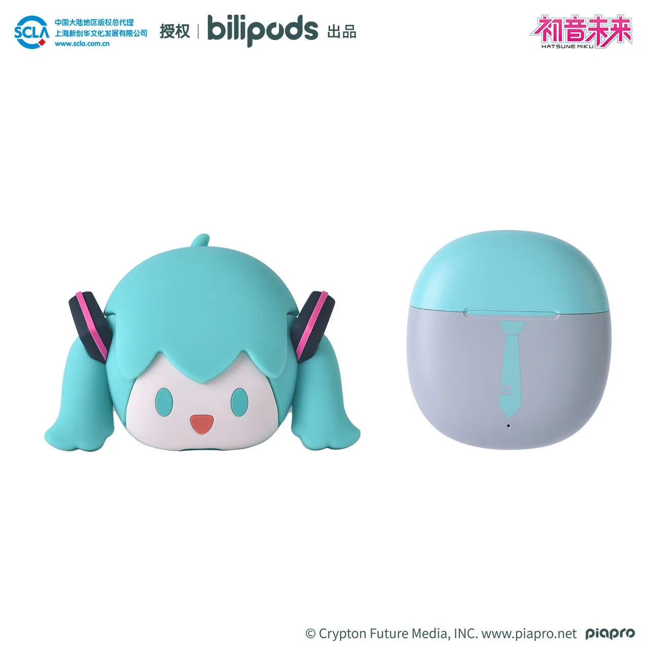 Hatsune Miku - Hatsune Miku POPO Series Bilipods Bluetooth Earphone bilipods