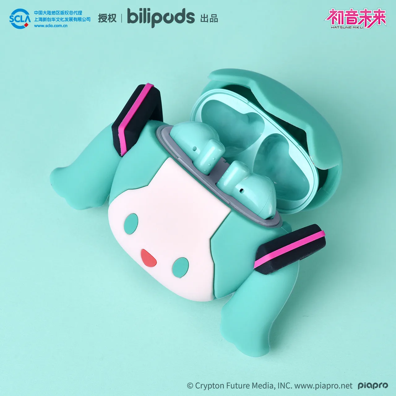 Hatsune Miku - Hatsune Miku POPO Series Bilipods Bluetooth Earphone bilipods