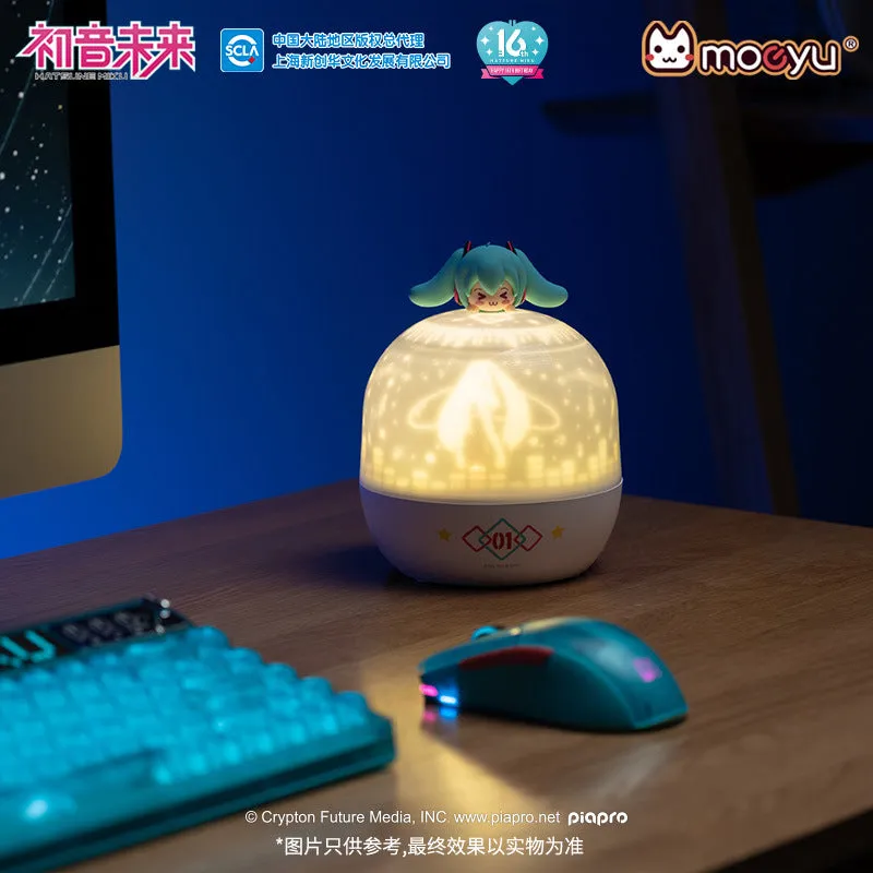 Hatsune Miku - Hatsune Miku Squinting Eyes Series Starry Sky Projector Lamp Moeyu