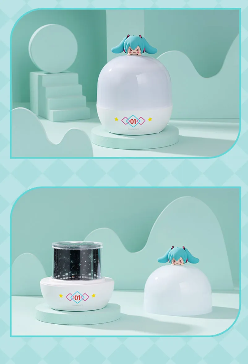 Hatsune Miku - Hatsune Miku Squinting Eyes Series Starry Sky Projector Lamp Moeyu