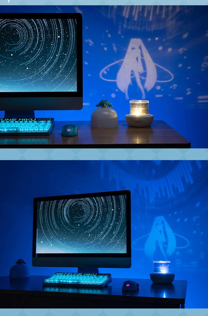 Hatsune Miku - Hatsune Miku Squinting Eyes Series Starry Sky Projector Lamp Moeyu