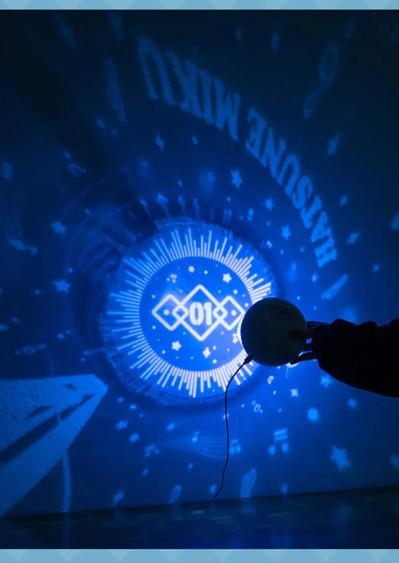 Hatsune Miku - Hatsune Miku Squinting Eyes Series Starry Sky Projector Lamp Moeyu