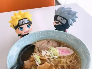 Naruto - Uzumaki Naruto&Hatake Kakashi Look Up Series (Re-run) Mini Figure Megahouse