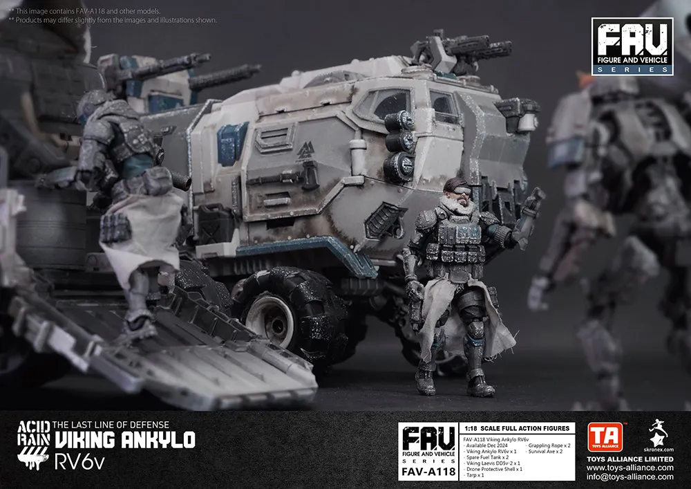 [Pre-order] Acid Rain World - FAV-A118 Viking Ankylo RV6v 1/18 Scale Plastic Model Kit Toys Alliance Limited