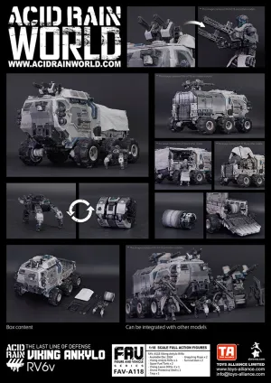 [Pre-order] Acid Rain World - FAV-A118 Viking Ankylo RV6v 1/18 Scale Plastic Model Kit Toys Alliance Limited