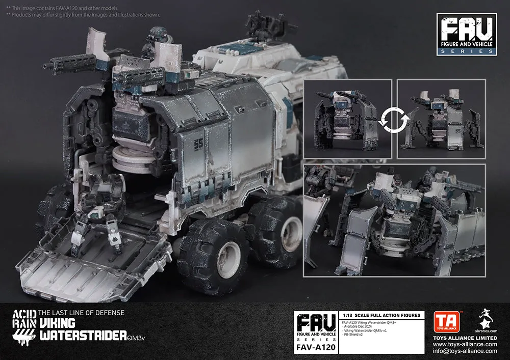 [Pre-order] Acid Rain World - FAV-A120 Viking Waterstrider QM3v 1/18 Scale Plastic Model Kit Toys Alliance Limited