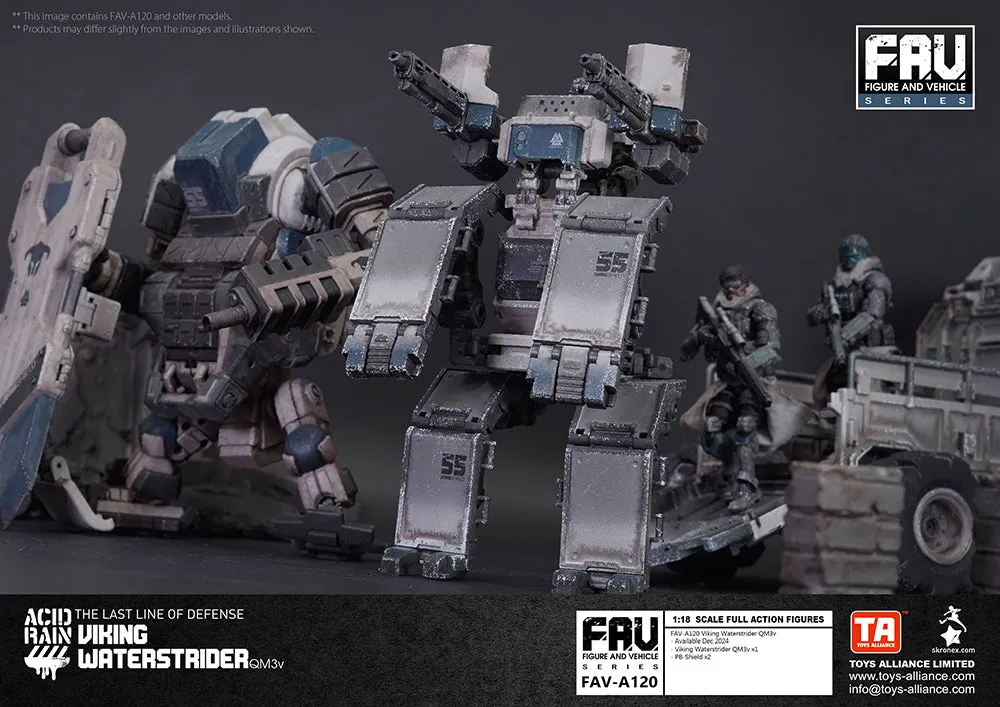 [Pre-order] Acid Rain World - FAV-A120 Viking Waterstrider QM3v 1/18 Scale Plastic Model Kit Toys Alliance Limited