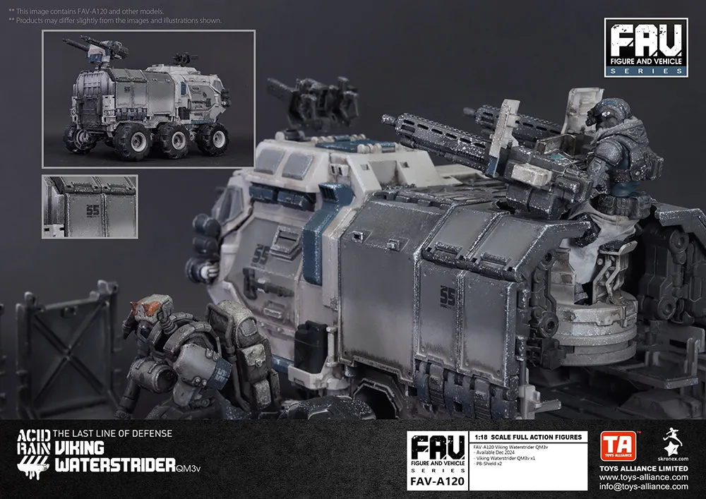 [Pre-order] Acid Rain World - FAV-A120 Viking Waterstrider QM3v 1/18 Scale Plastic Model Kit Toys Alliance Limited