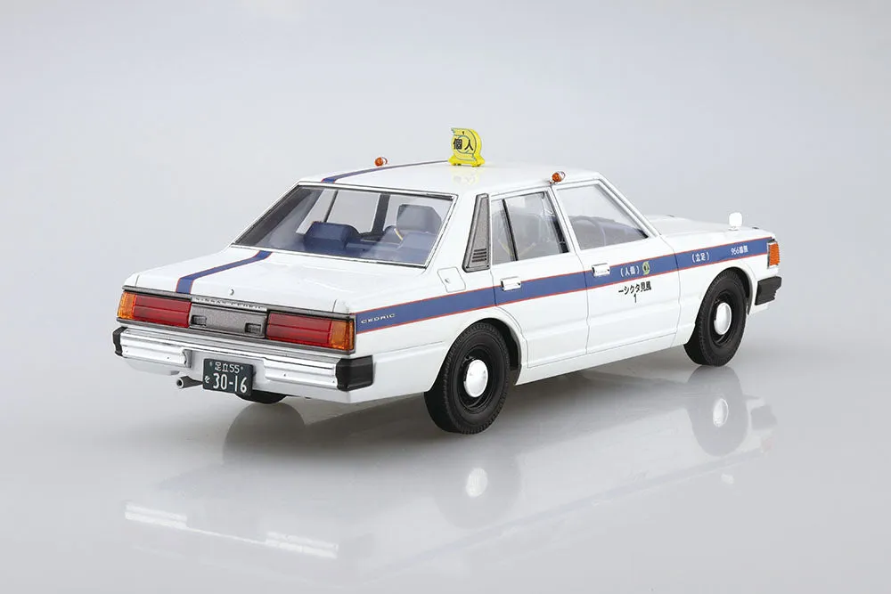 [Pre-order] Aoshima - 430CEDRIC SEDAN 200STANDARD PRIVATELY OWNED TAXI 1/24 Scale Plastic Model Kit Aoshima