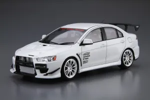 [Pre-order] Aoshima - C-WEST CZ4A LANCER EVOLUTION X'07 (MITSUBISHI) 1/24 Plastic Model Kit Aoshima
