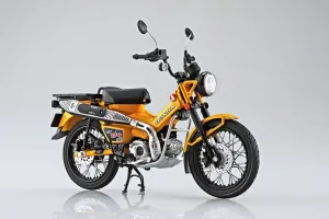 [Pre-order] Aoshima - Honda CT125 HUNTER CUB TURMERIC YELLOW 1/12 Plastic Model Kit Aoshima