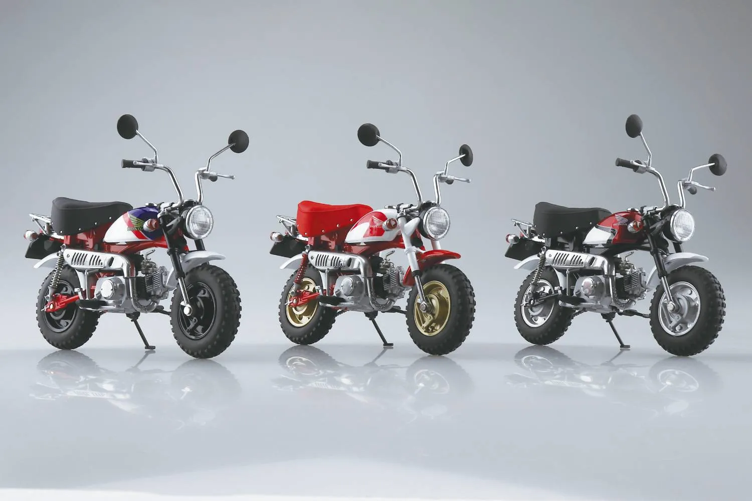 [Pre-order] Aoshima - Honda Monkey SPECIAL SHASTA WHITE Plastic Model Kit Aoshima
