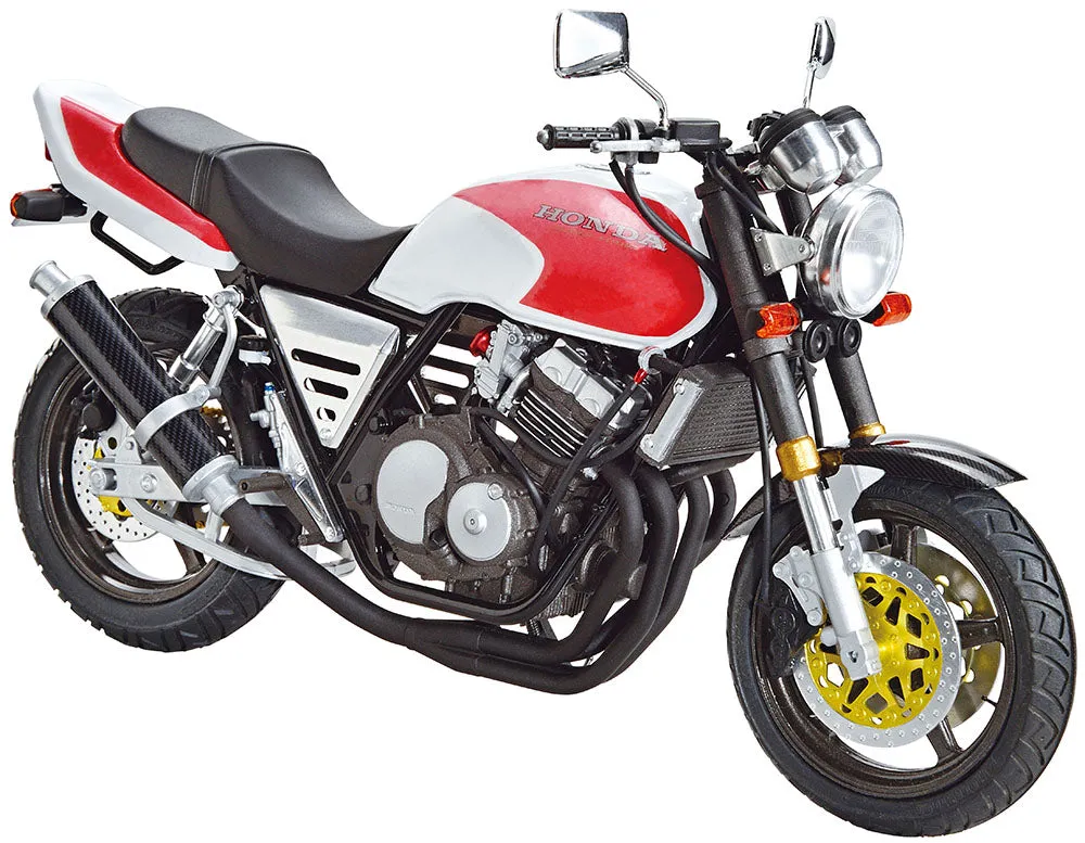[Pre-order] Aoshima - HONDA NC31 CB400 SUPER FOUR '92 with CUSTOM PARTS 1/12 Scale Plastic Model Kit Aoshima