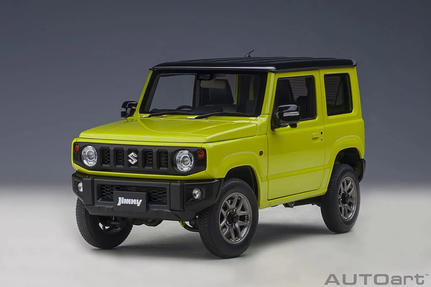 [Pre-order] Aoshima - JB64 Jimny 2018 Kinetic Yellow Plastic Model Kit Aoshima