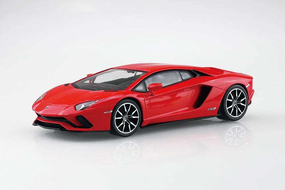 [Pre-order] Aoshima - Lamborghini Aventador S (pearl red) 1/32 Scale Plastic Model Kit Aoshima