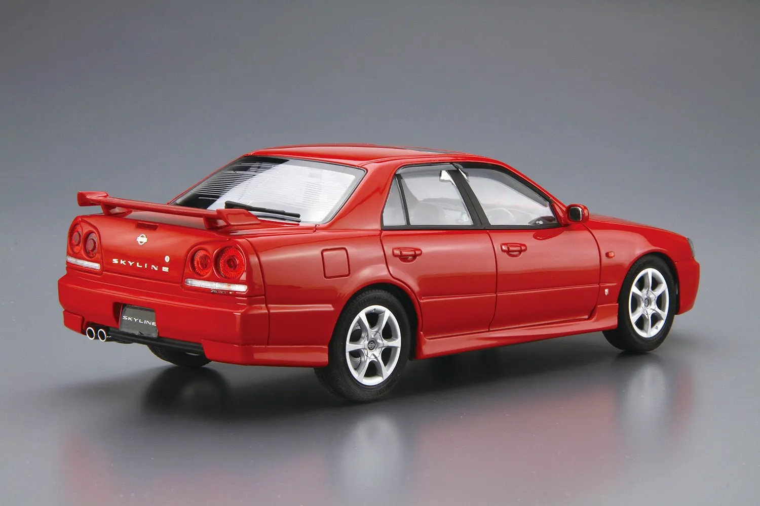 [Pre-order] Aoshima - NISSAN ER34 SKYLINE 25GT-X TURBO '98 1/24 Scale Plastic Model Kits