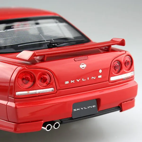 [Pre-order] Aoshima - NISSAN ER34 SKYLINE 25GT-X TURBO '98 1/24 Scale Plastic Model Kits