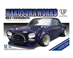 [Pre-order] Aoshima - Nissan HAKOSUKA 2Dr LB WORKS 1/24 Scale Plastic Model Kits