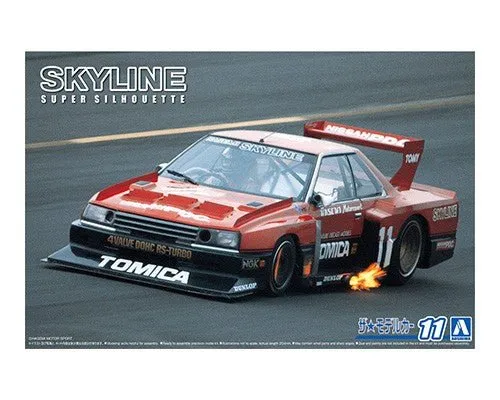[Pre-order] Aoshima - NISSAN KDR30 SKYLINE SUPER SILHOUETTE '82 1/24 Scale Plastic Model Kits