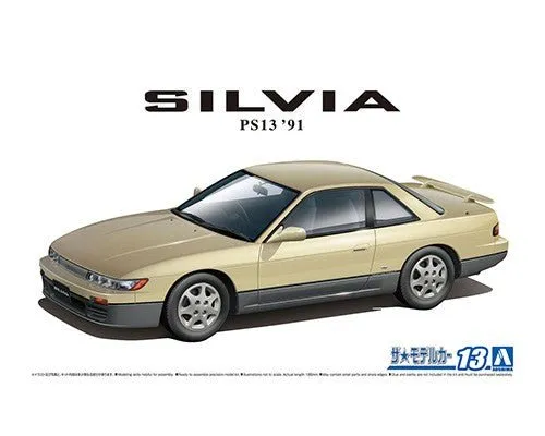 [Pre-order] Aoshima - NISSAN PS13 SILVIA K's Dia-Package'91 1/24 Scale Plastic Model Kits